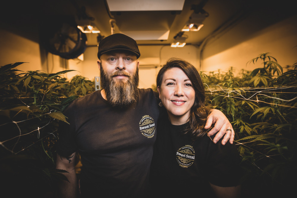 Greg and Tracy. Producers of CBD In Austin